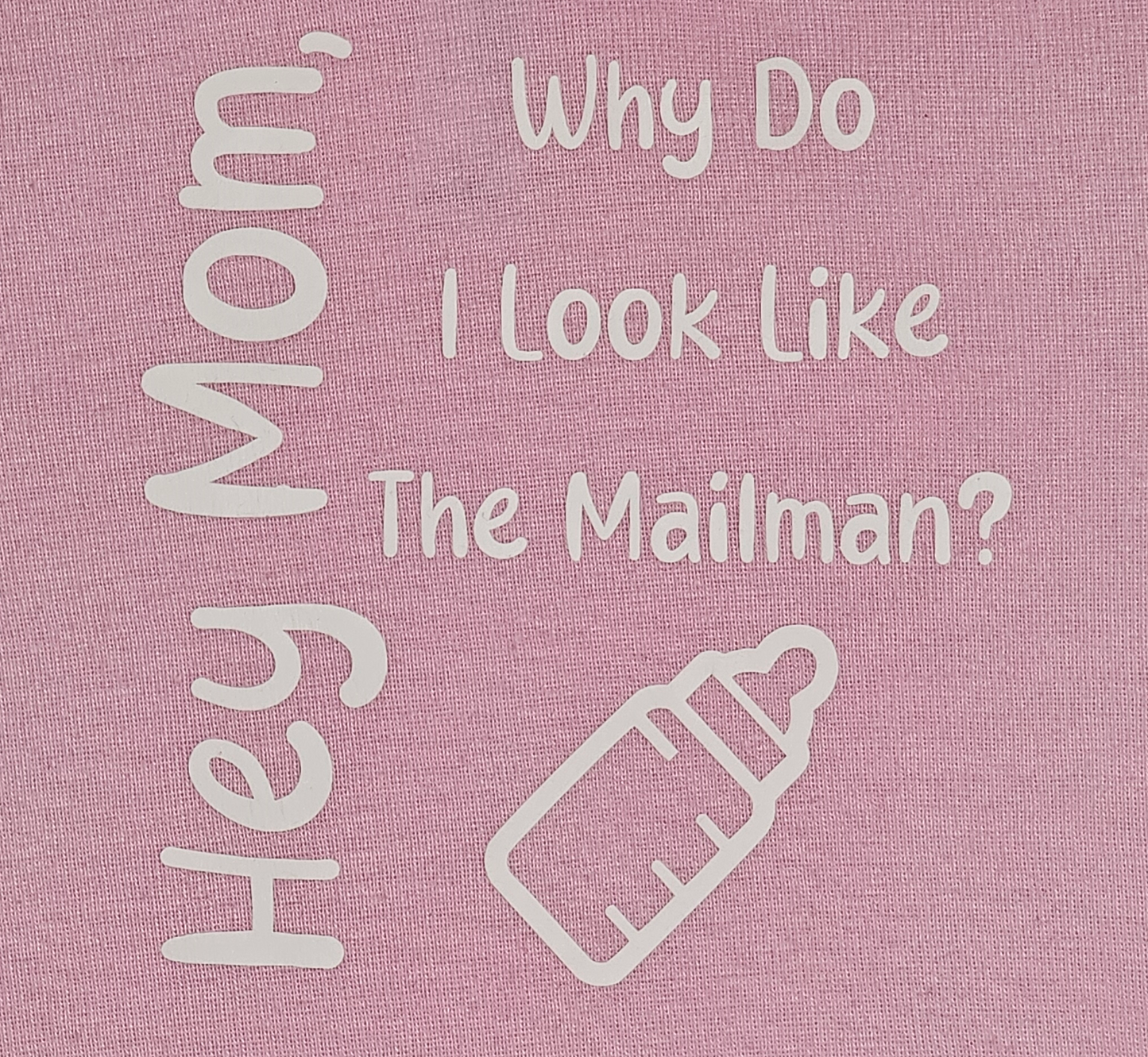 Hey Mom, Why do I look like the mailman