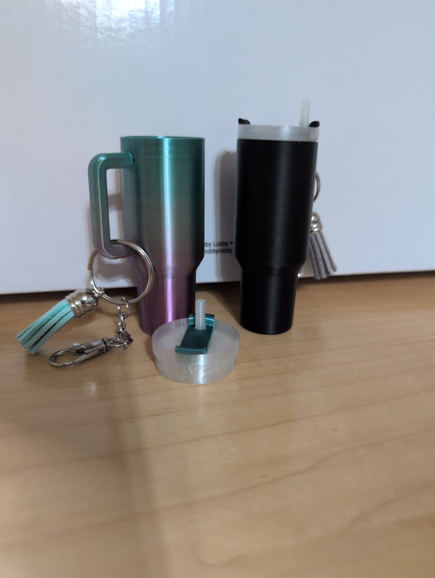 Mini Tumbler Keychains w/screw on lids