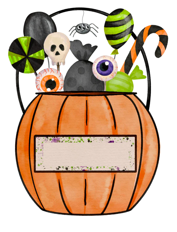 Trick or Treat basket set